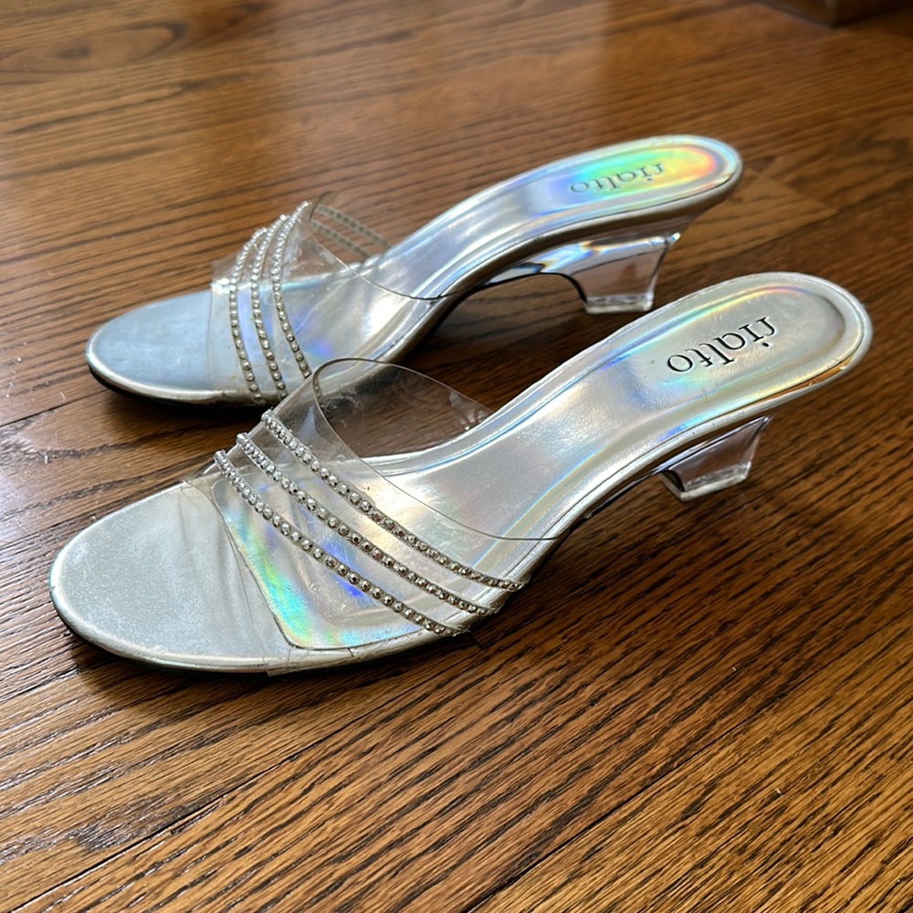 Lucite Mule Rialto Sandal